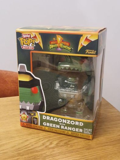 Funko Bitty Pop! Bitty Bot Dragonzord with Green Ranger - Power Rangers