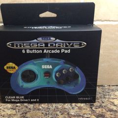 sega mega drive 6 button arcade pad