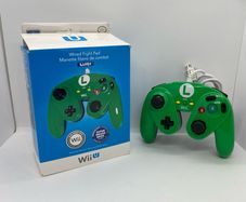 Luigi Wired Fight Pad (Classic Controller Pro) for Wii U & Wii | w/ Original Box