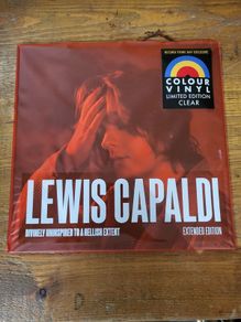 Lewis Capaldi Divinely Uninspired To A Hellish Extent Colour Vinyl Limited Edition Clear