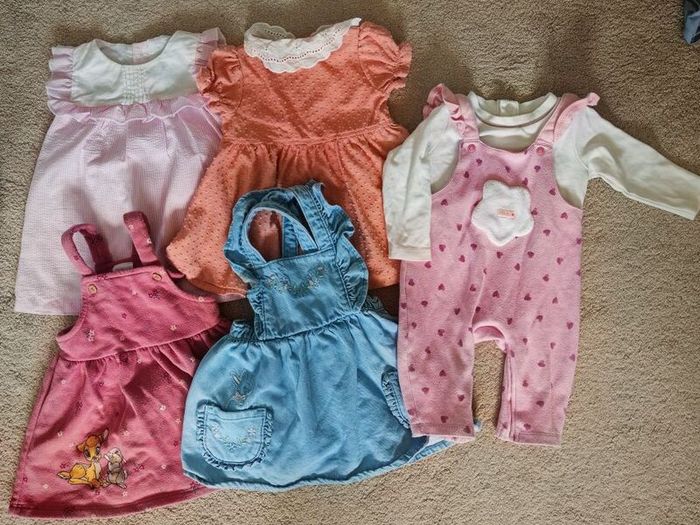 3-6 months baby girl bundle x 57 items