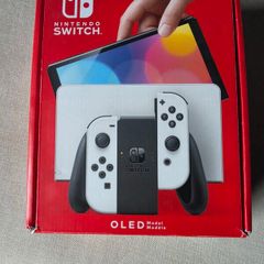 Nintendo Switch - 65GB OLED White + Travel Case - Boxed