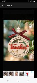 Bnwt Xmas decorations 3each