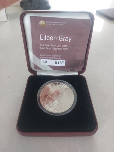 Eileen gray silver proof