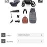 Double Buggy for Babies and Toddles - Silver Cross Tandem Travel System Image 2