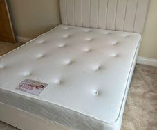New Stylish single ,Double 4ft, 4ft6, King 5ft And 6ft Superking Sizes Divan Beds Instock. Drawers And Optional Tufted Mattresses Available. Free Delivery