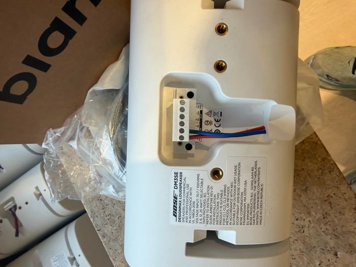 Bose speakers and amp
