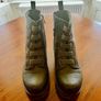 Heavenly Feet Green Ankle Boots Image 2
