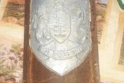 Old Genuine WATERFORD Coat of Arms Genuine Sign Pole Plaque Urbs Intacta Manet