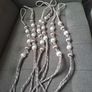 Curtain Tie-Backs (3 Pairs) - Silver & 'Crystal' Image 2