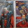 Soul Saga ! Issues 1-2 ! Including First Issue Very Rare Michael Turner Cover Variant ! 2000 ! by Top Cow ! Image 2