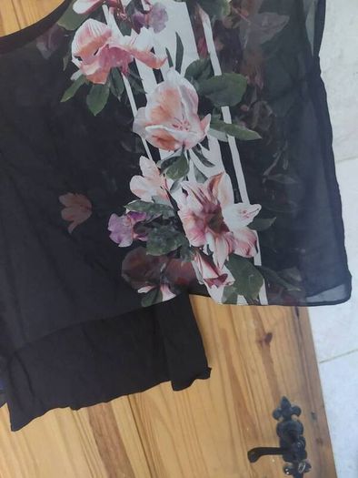 Wallis floral handkerchief top (free post)