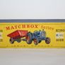 Rare Matchbox Lesney Fordson Tractor & Tipping Trailer Vintage Boxed Image 2