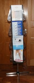 Display carousel (16 X A4 Leaflet holders)