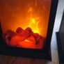 Log fire lamps:pairs Battery operated Image 3