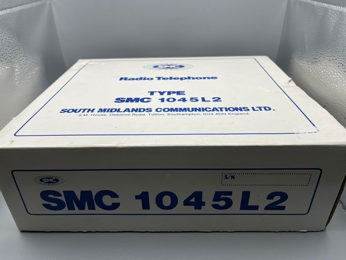 SMC UHF FM Transceiver Type Smc 1045l2 Original Box Untested