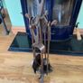 Fireplace Accessories Set Antique Brass/Copper Image 3