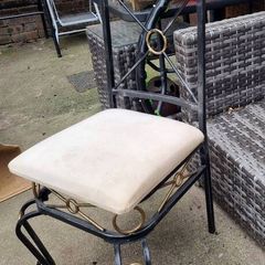 wrought iron chairs