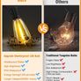 MASSIVE SALE Festoon Lights Outdoor Mains Powered - 100Ft Garden String Lights with 50+3(Spare) LED Shatterproof Bulbs Outside Waterproof Weatherproof 30.48M Gazebo Lights for Patio Party Pergola Bistro (FREE POSTAGE) Image 7