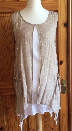 Stella Morgan Ladies Summer Biege & White dress Size 16 can post
