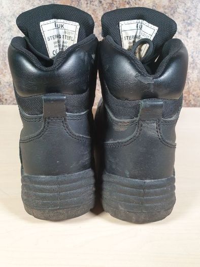 STERLING Waterproof steel toe cap work boots Size UK 5 EU 38 women boys junior work wear foot wear