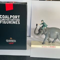 Guinness Coalport limited edition elephant, 424 of 800