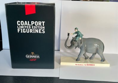 Guinness Coalport limited edition elephant, 424 of 800