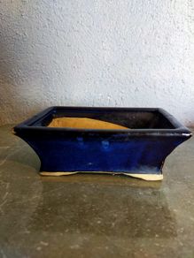 Large Rectangular Bonsai Pot #3