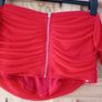 Woman's bustier with back zip and boning in front bodice for added structure Image 3