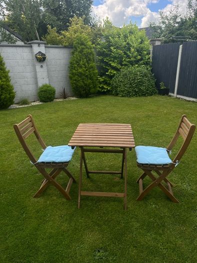 Garden patio table chairs set balcony