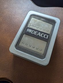 Deacci PAF Humbuckers Green Faze