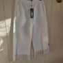 Mary Grant white linen trousers NWT Image 2
