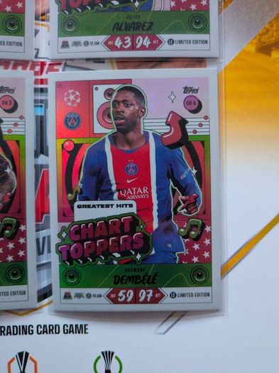 Greatest Hits Chart Toppers Set Topps Match Attax 20th Anniversary 2026/27