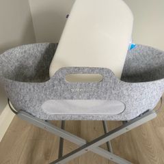 SnuzBaskit Moses Basket & Stand - Grey