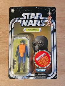 Star Wars Walrus Man 3.75" Scale. (Unpunctured) From The New Retro Collection New & Unopened
