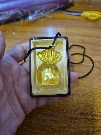 Golden Pouch Necklace