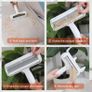Pet Hair Remover Roller, Reusable Lint Roller with Visable Window, Dog Cat Hair Remover Brush, Surface Fur Removal Tool for Furniture, Couch, Carpet, and Bedding-Transparent Image 4