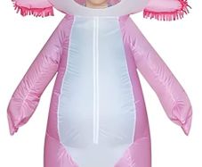 SEASONAL SALE  Axolotl Costumes Inflatable Costume Halloween Blow Up Costume for Men Women Blow up Costumes Funny Fancy Dress Party