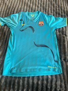 Barcelona football top large boy