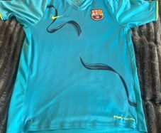 Barcelona football top large boy