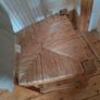 4 Wooden Dining chairs with cushions Image 3
