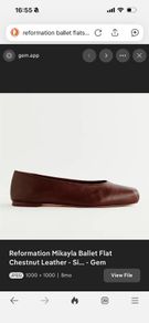 Reformation flats