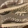 Andia Fora Made in Italy Top Quality Designer Silver Trainers - Size 41 Image 10
