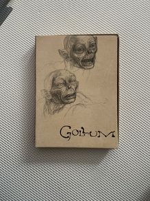 Gollum 'Creating Gollum ' lord of the rings dvd an book