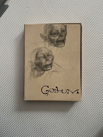 Gollum 'Creating Gollum ' lord of the rings dvd an book