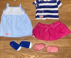 Gorgeous great condition Our Generation dress sets X 2