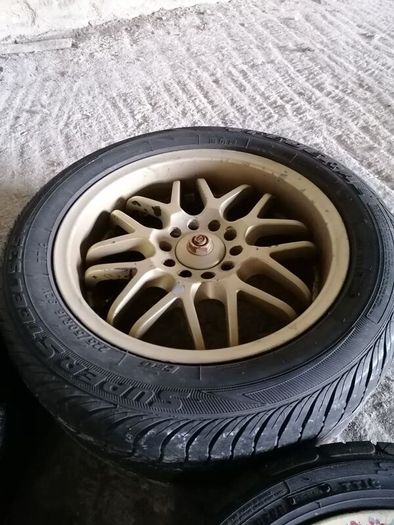 Toyota mr2 mk2 Sparco racing crimson alloy wheels