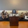 Antique Apprentice Chest & Cheval Mirror Image 3