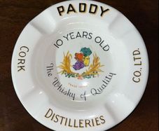 Arklow pottery advertising Paddy ashtray