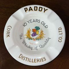 Arklow pottery advertising Paddy ashtray